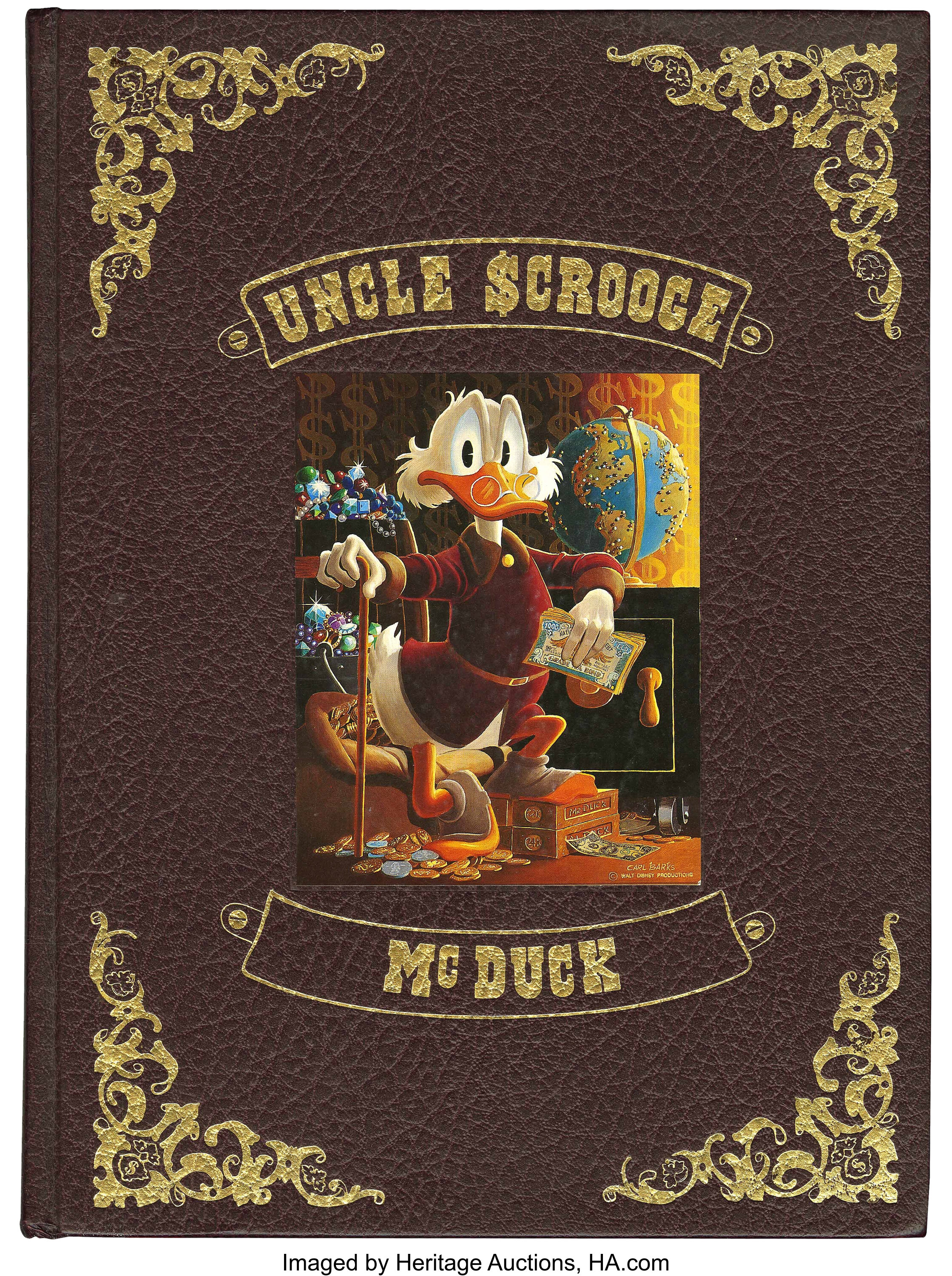 Carl Barks Uncle Scrooge McDuck Deluxe Limited Edition with Signed