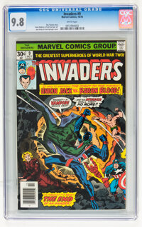 MARVEL COMICS THE INVADERS # 9 3RD APPEARANCE OF BARON BLOOD! VS UNION JACK