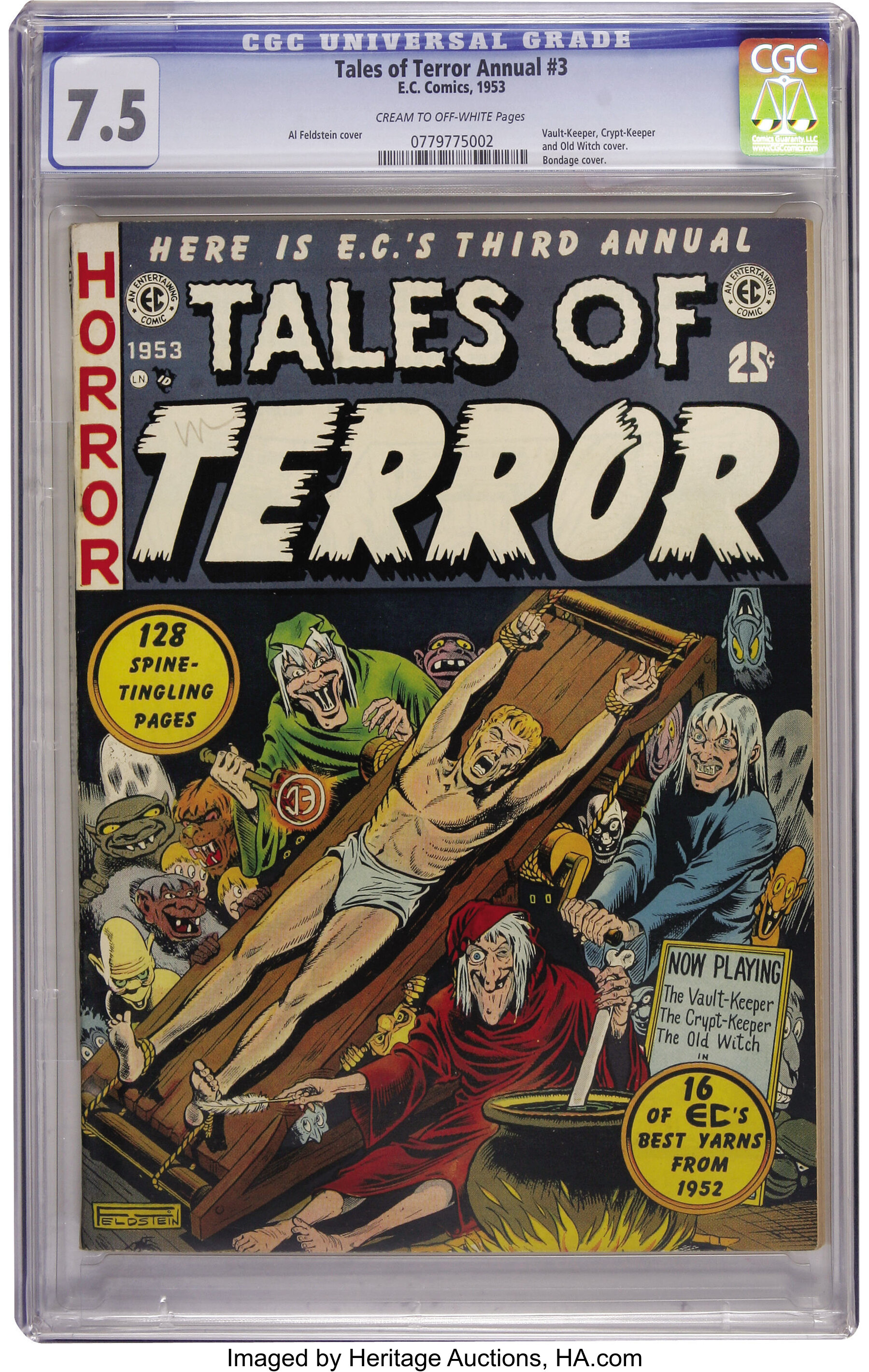 Collectibles Horror Sci Fi The Vault Of Horror 3 Ec Annuals