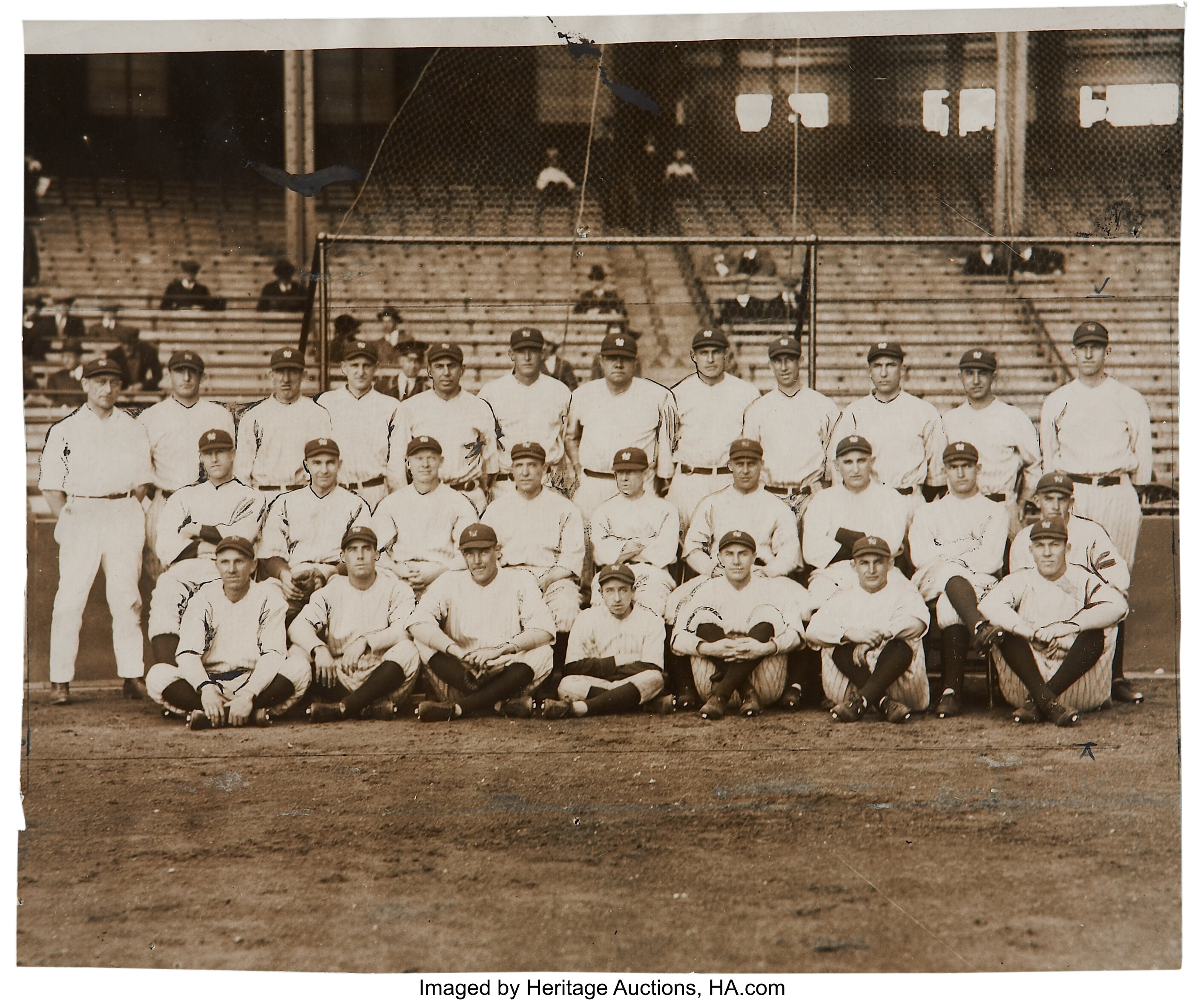 1923 NEW YORK GIANTS NATIONAL LEAGUE CHAMPIONS BASEBALL 8x10 TEAM PHOTO