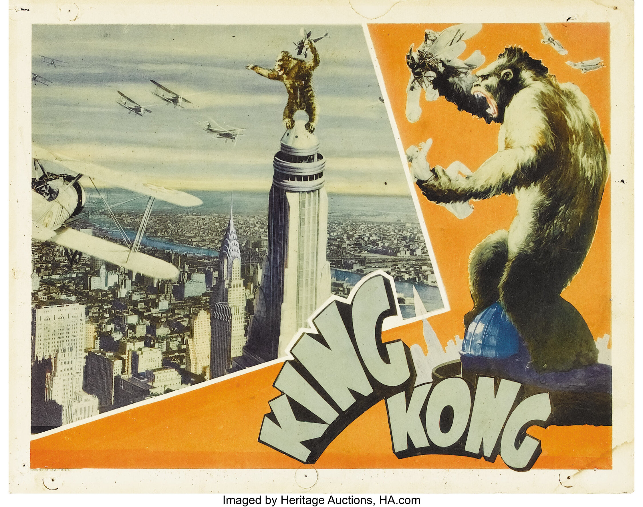 king kong empire state building 1933