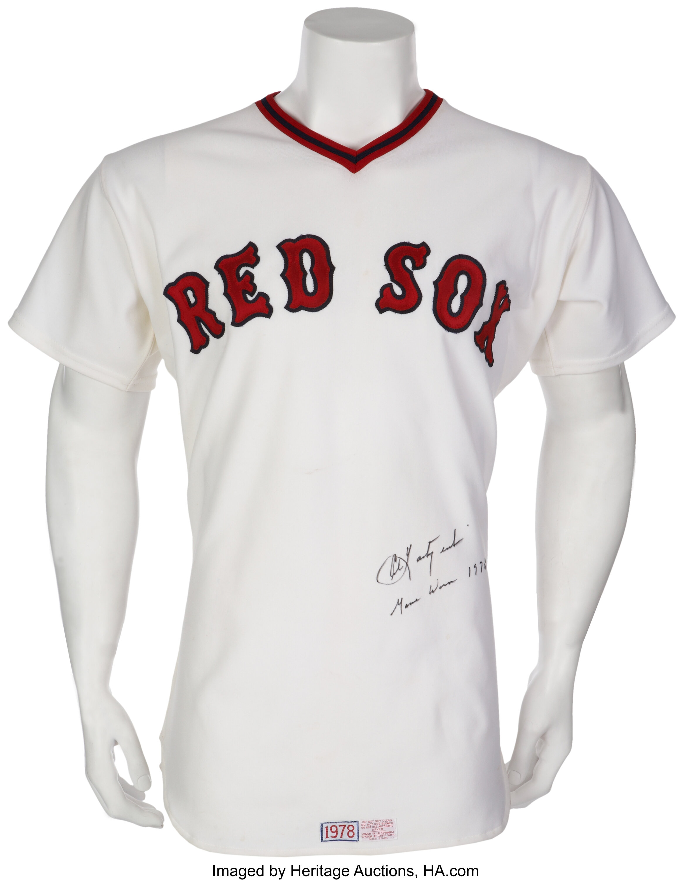 1978 Carl Yastrzemski Game Worn Jersey. Twenty-three years at, Lot #19439