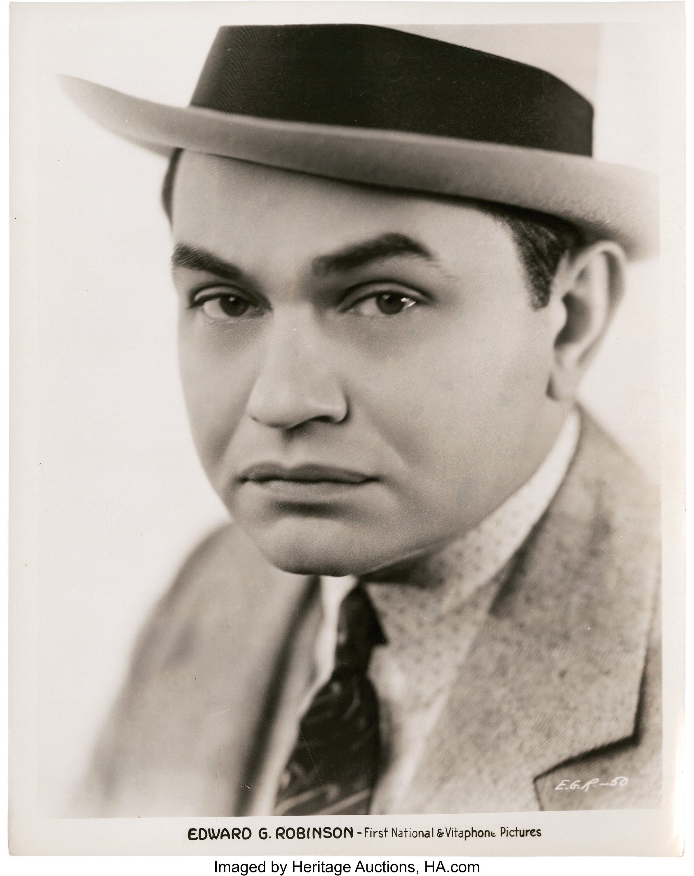 Edward G Robinson In Little Caesar Warner Brothers 1931 Lot Heritage Auctions
