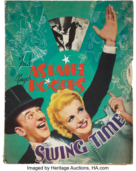 Swing Time Rko 1936 Pressbook