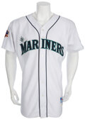 KEN GRIFFEY JR game used jersey (3) LOA'S Seattle Mariners