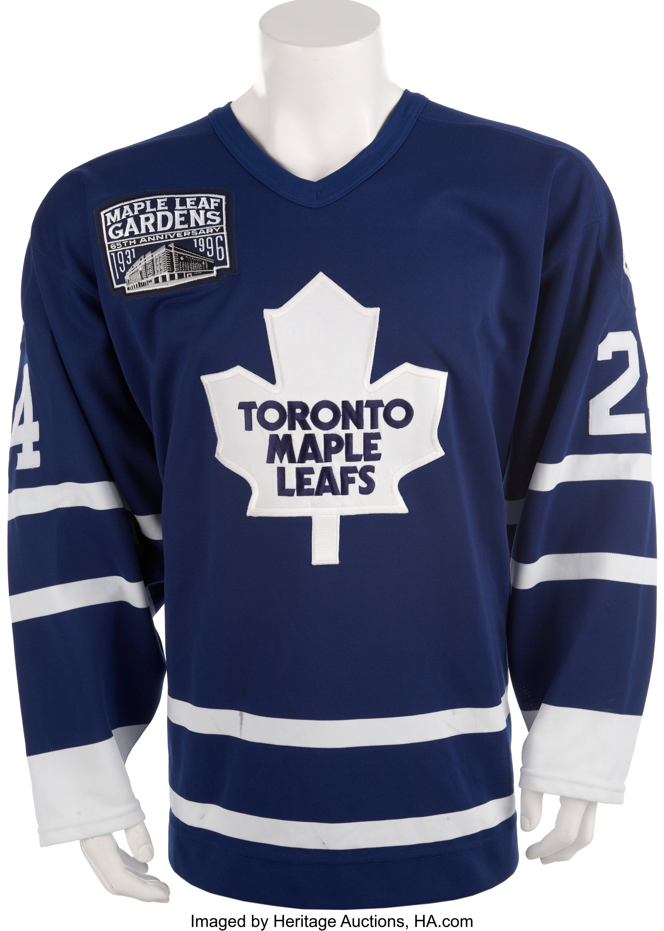 Game Used Toronto Maple Leafs Jerseys, Game Used Maple Leafs