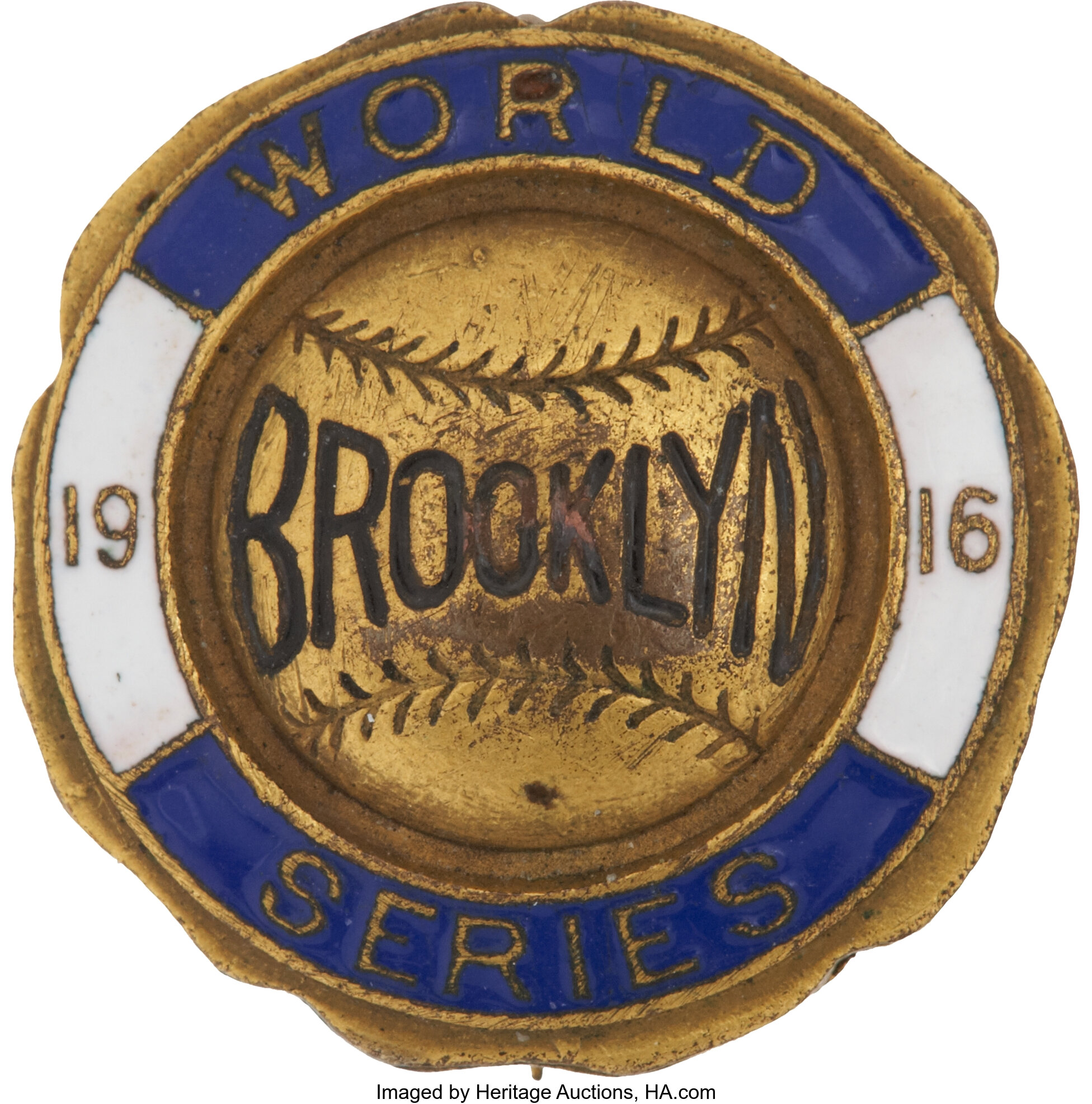 1918 World Series Commemorative Pin - Red Sox vs. Cubs