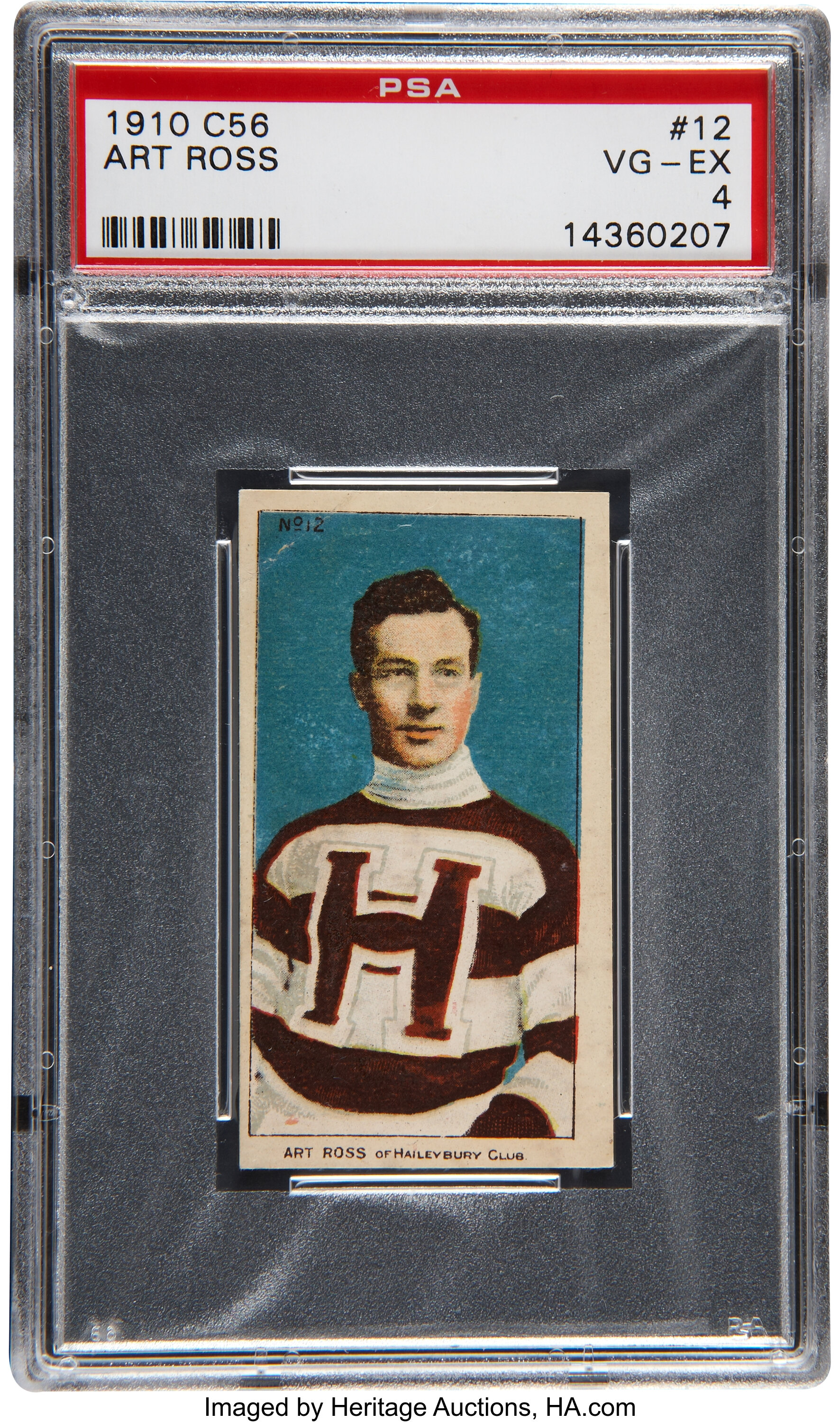 1910 C56 Art Ross #12 PSA VG-EX 4.... Hockey Cards Singles | Lot #81539 ...