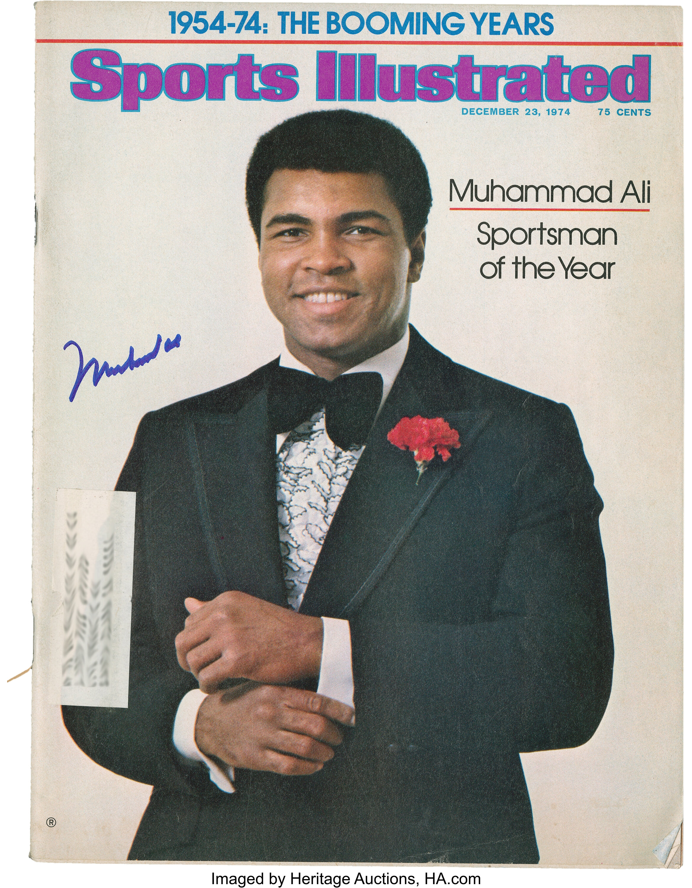 Muhammad Ali Signed 