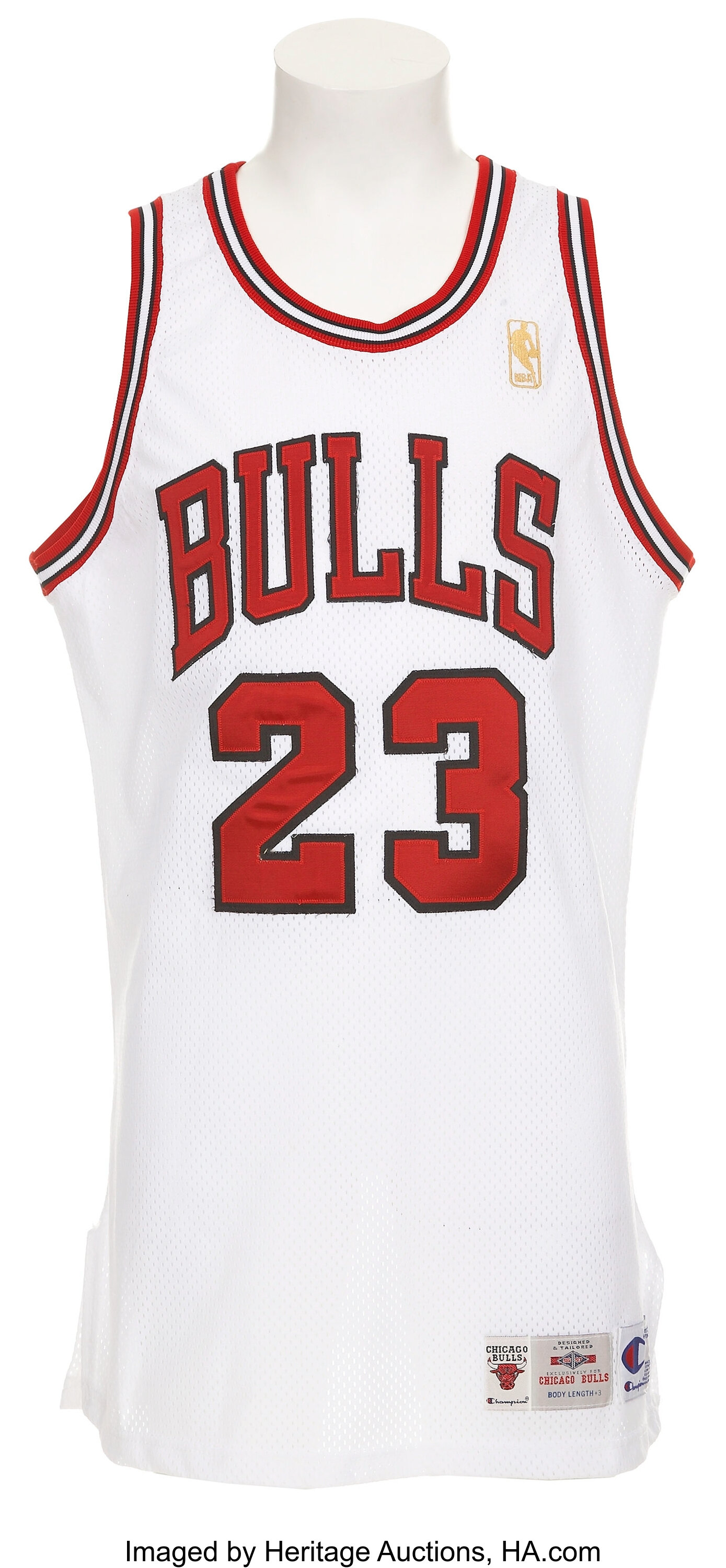1996-97 Michael Jordan Game Worn Jersey. Basketball Collectibles, Lot  #82349