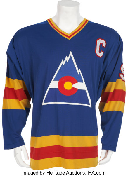 Circa 1980-82 Lanny McDonald Game Worn Jersey - Rare Colorado, Lot #82285