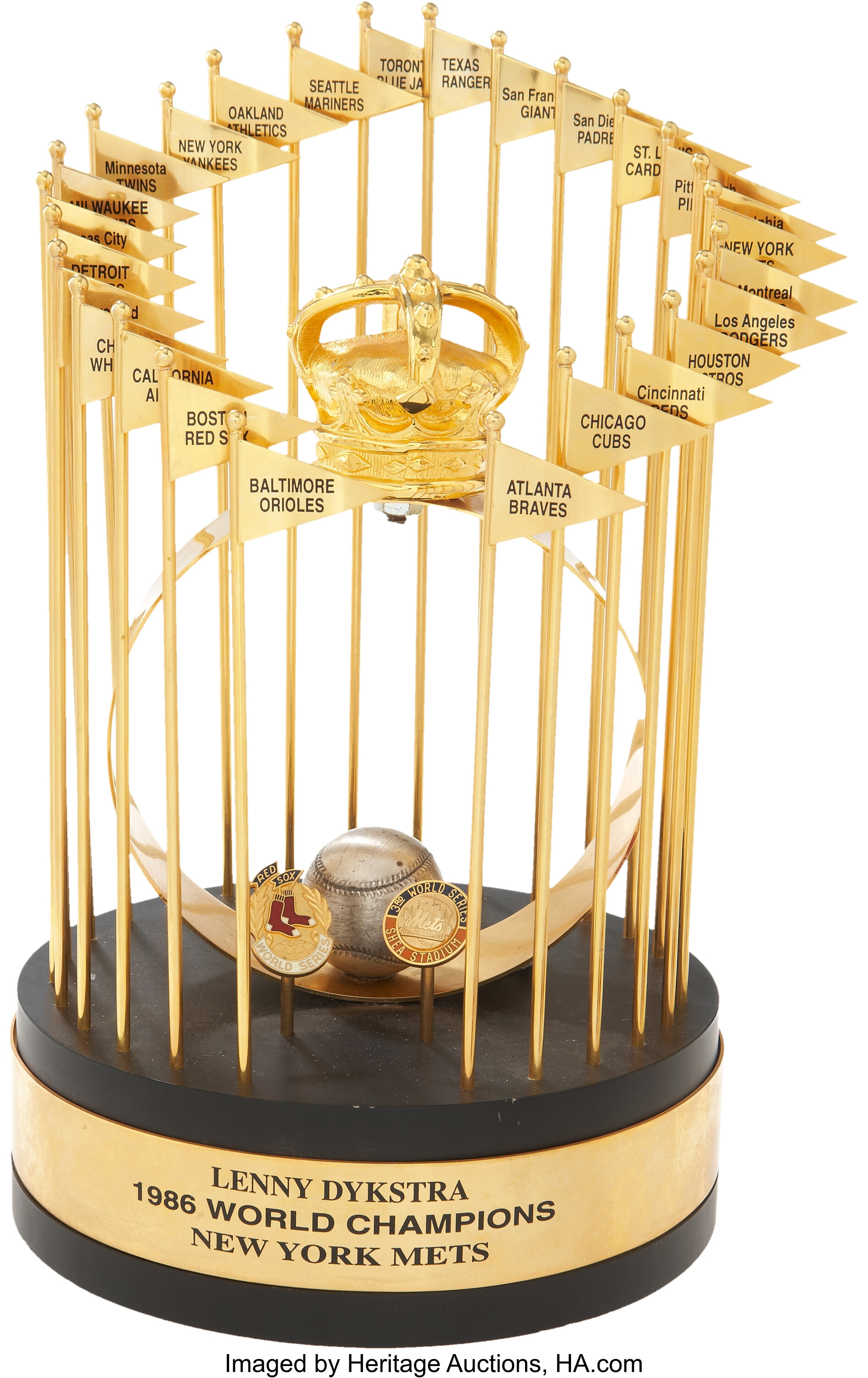 Mets 1986 World Series Trophy - Mets History