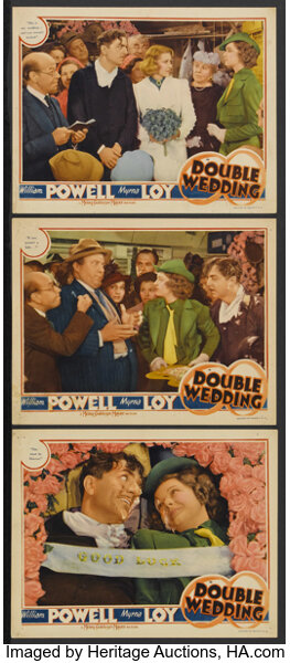 Double Wedding Mgm 1937 Lobby Cards 3 11 X 14 Comedy