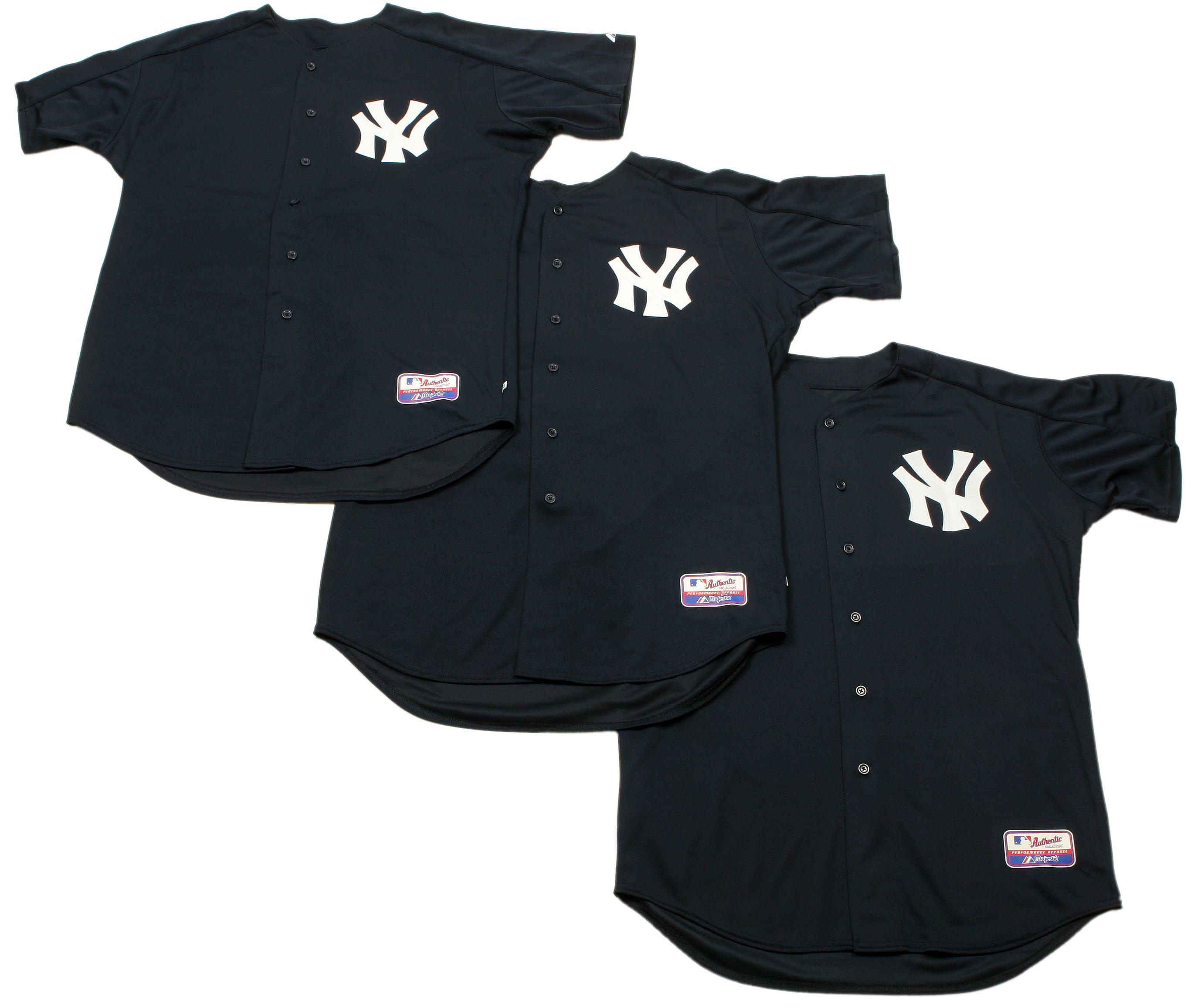 2004 New York Yankees Batting Practice Jerseys From Japanese, Lot #12517