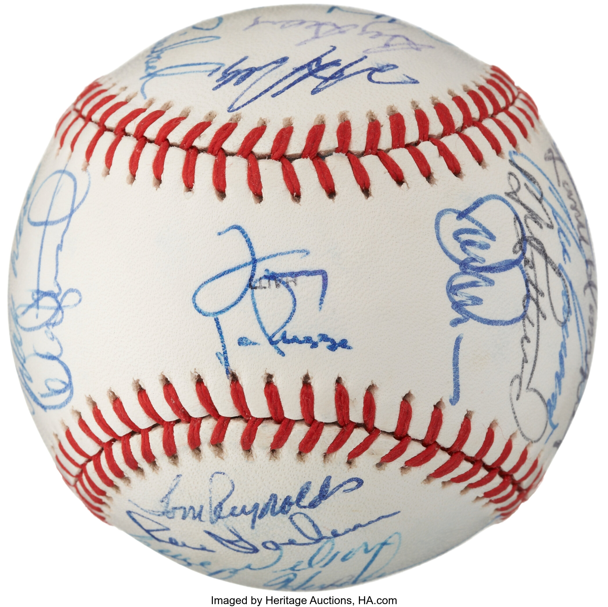 1989 Oakland Athletics Team Signed Baseball (31 Signatures) World