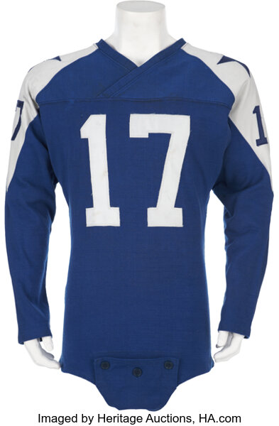 1960 Don Meredith Game Worn Dallas Cowboys Rookie Uniform