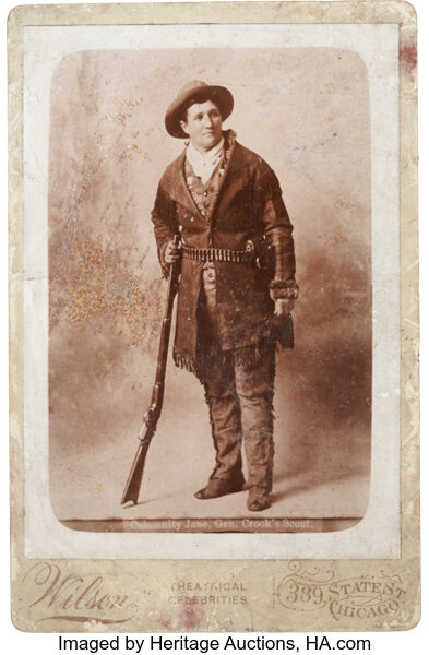 Calamity Jane: Rare Image of the Frontierswoman. ... Photography | Lot  #47228 | Heritage Auctions