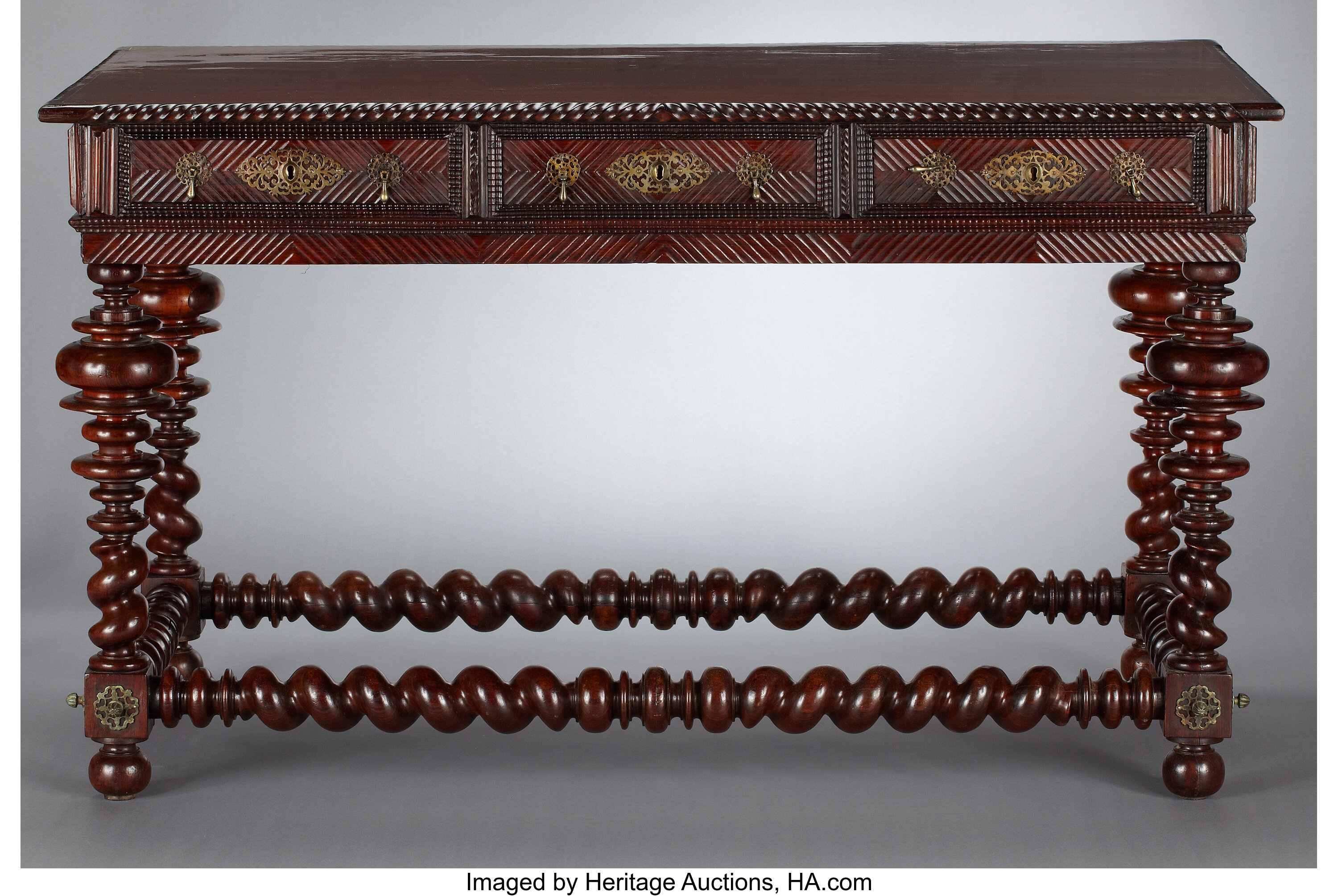 A Portuguese Rosewood Center Table Probably Porto Portugal
