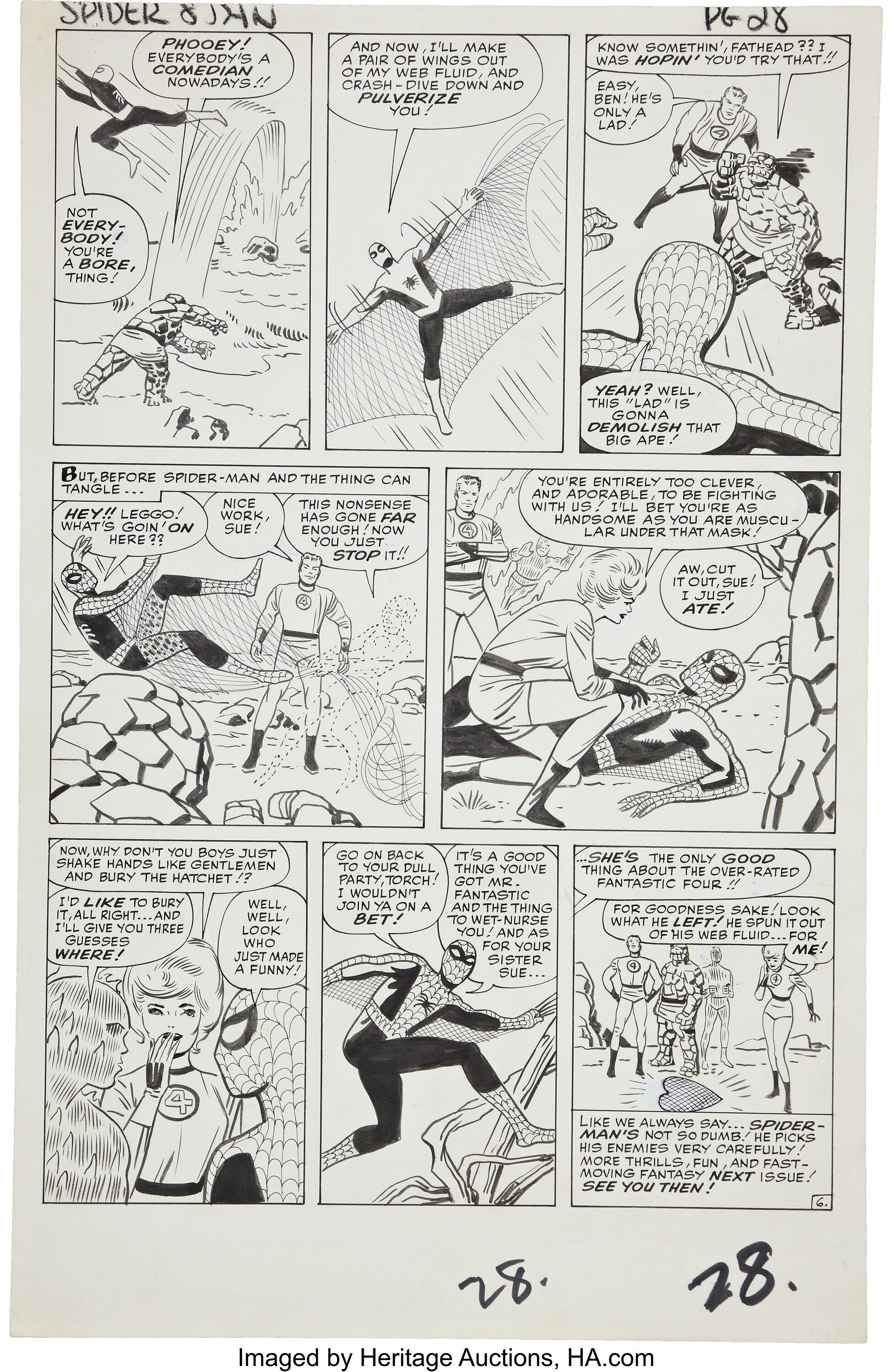 Jack Kirby and Steve Ditko Amazing Spider-Man #8 