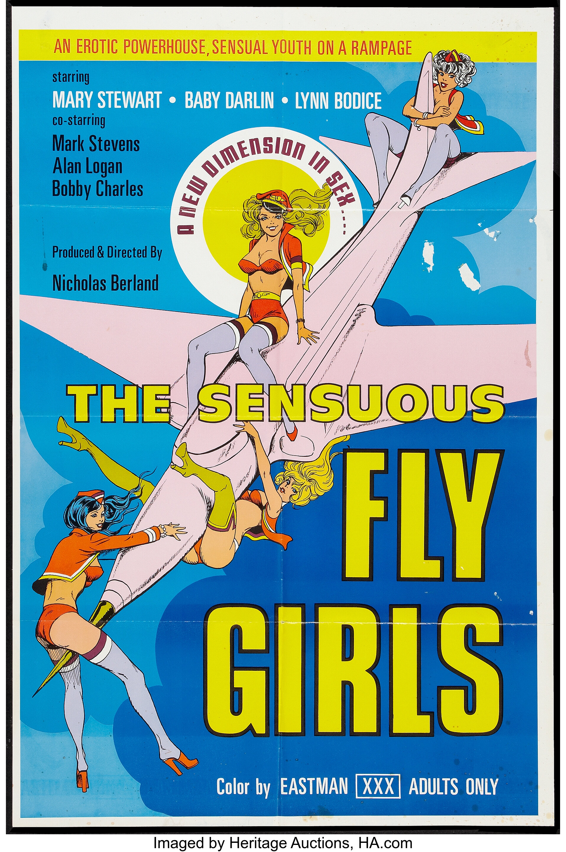 The Sensuous Fly Girls (Unknown, 1976). Poster (25