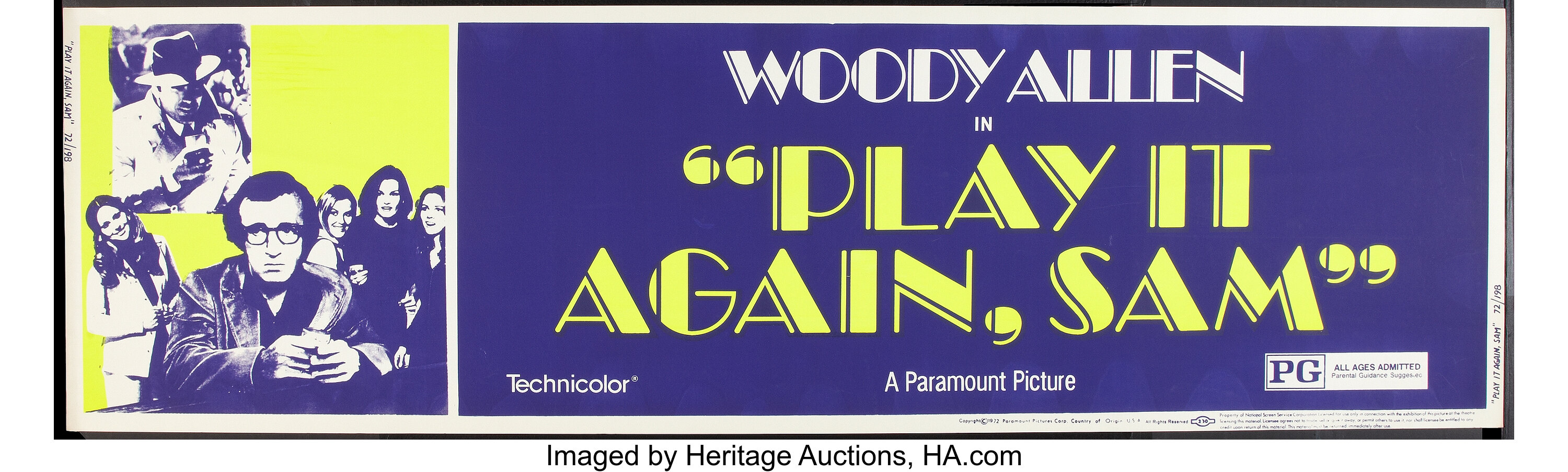 Play it Again, Sam (Paramount, 1972). Banner (24