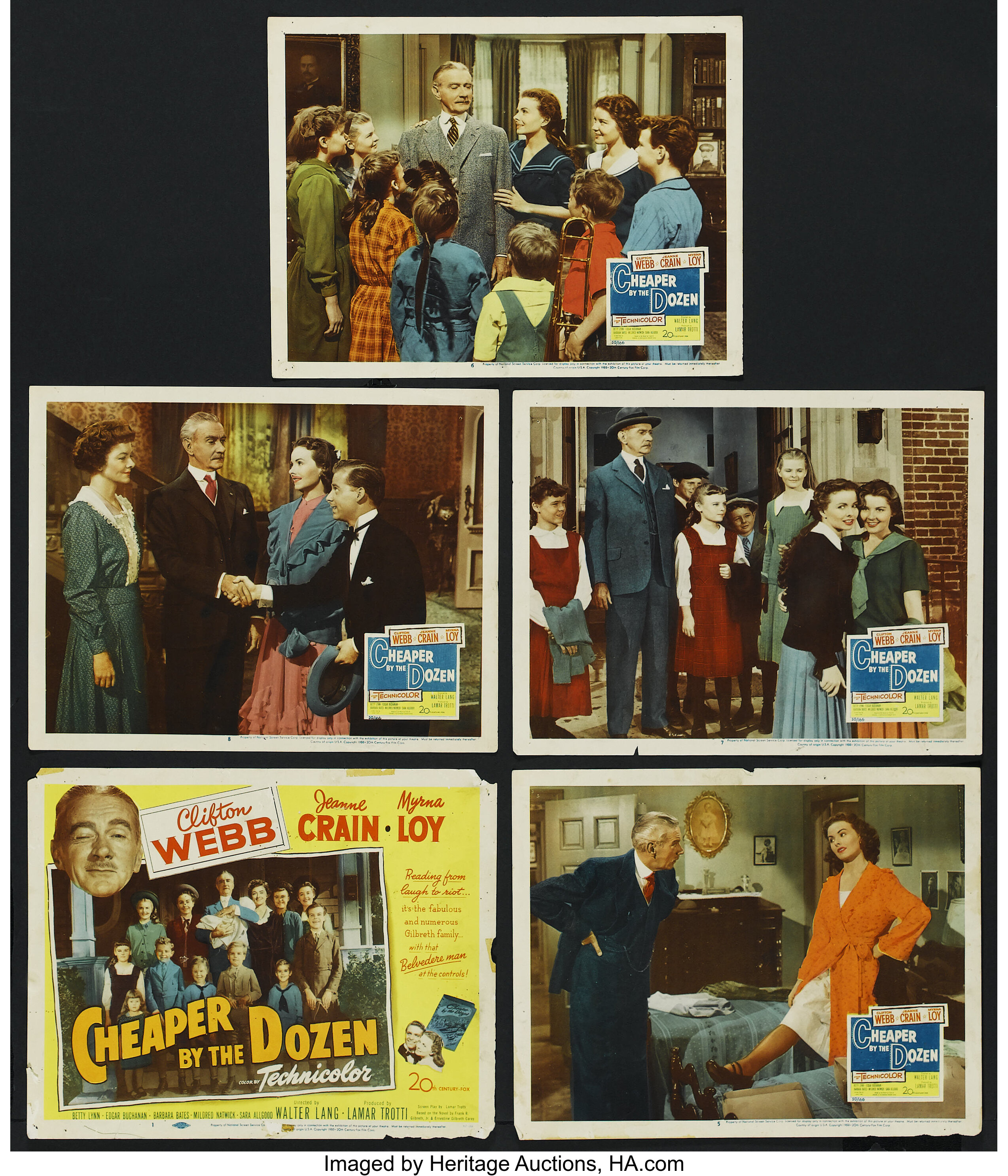 20th Century Fox (1950), Cheaper by the Dozen (1950).