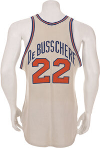 Dave DeBusschere New York Knicks Road Throwback Basketball Jersey