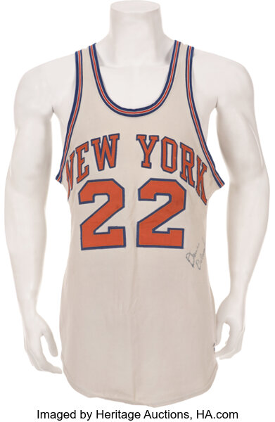 Circa 1969 Dave DeBusschere Game Worn New York Knicks Jersey