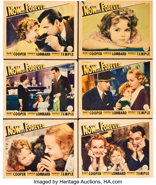 Now And Forever Paramount 1934 Lobby Cards 6 11 X 14 Lot 863 Heritage Auctions