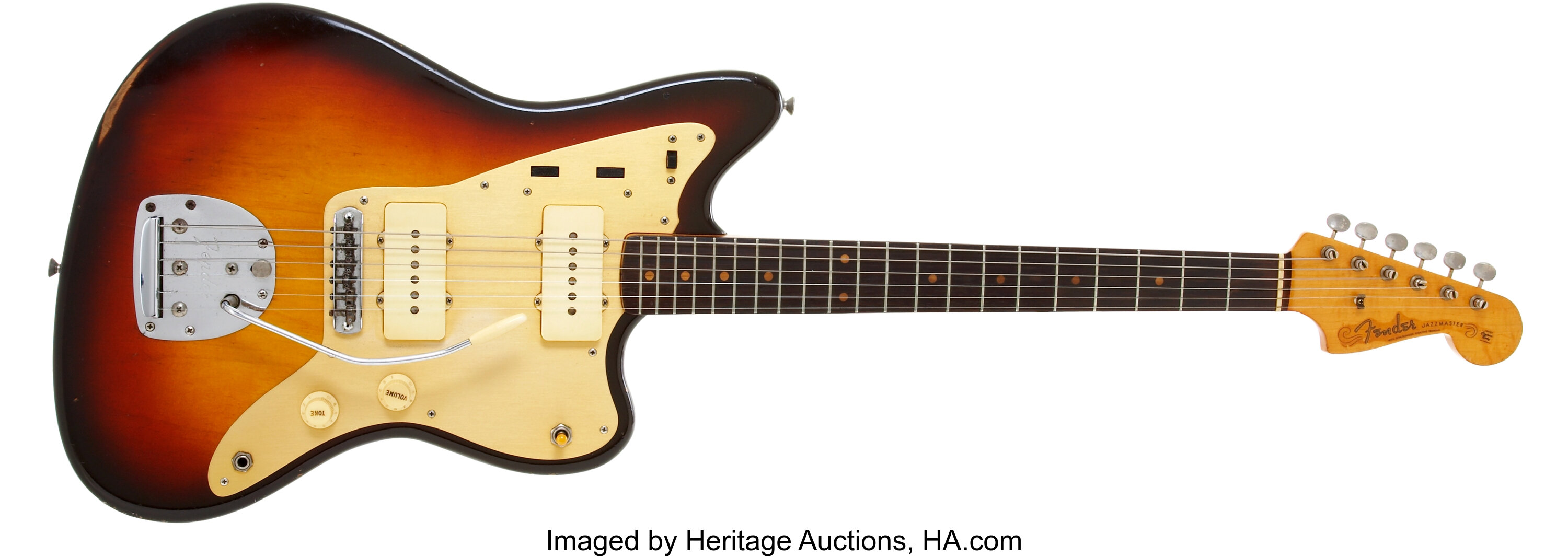 1958 Fender Jazzmaster Guitar, #39029.... (Total: 2 ) Musical