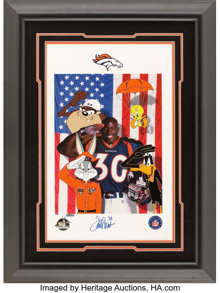 Terrell Davis Autographed Memorabilia  Signed Photo, Jersey, Collectibles  & Merchandise