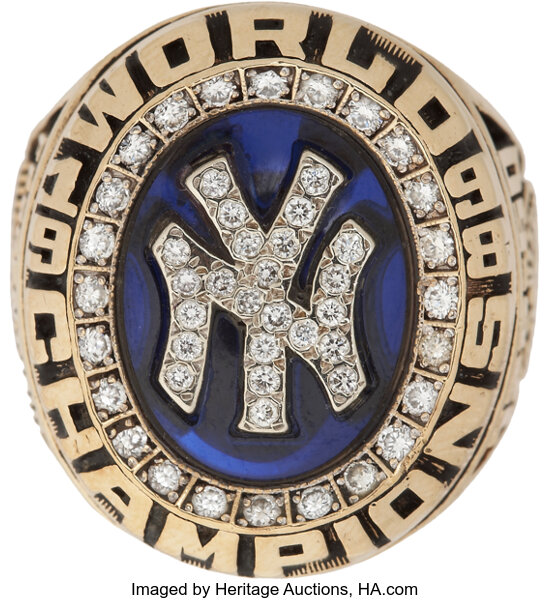 1998 New York Yankees World Champions Healy Plaque