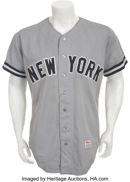 1978 Thurman Munson Game Worn New York Yankees Jersey. Baseball, Lot  #80028