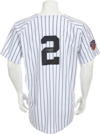 1997 Derek Jeter Game Worn New York Yankees Jersey. Baseball, Lot  #80030