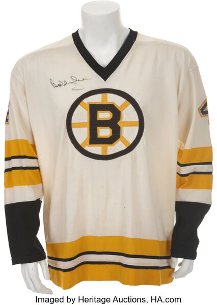 Boston bruins jersey auction online