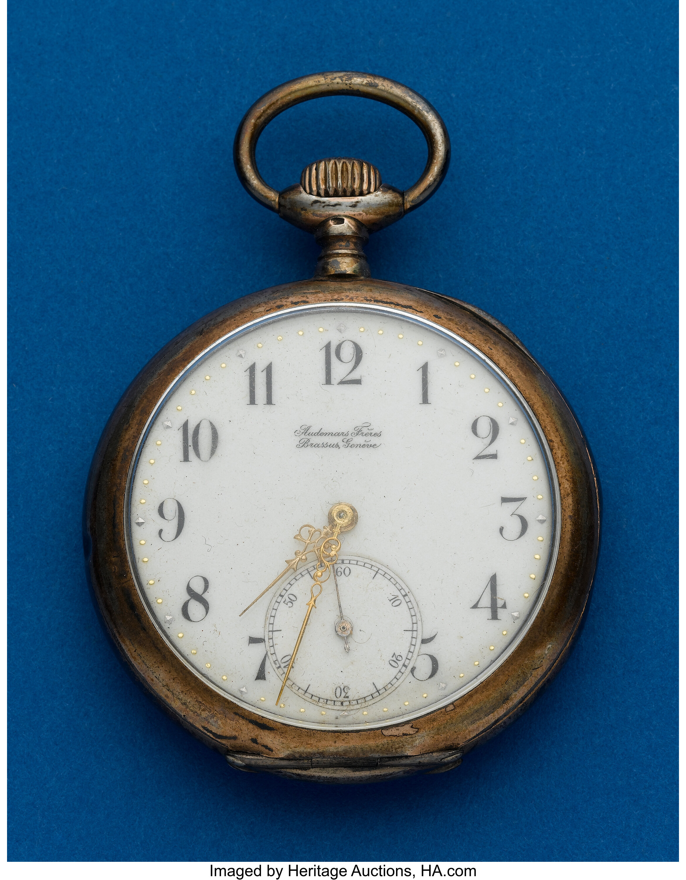 Audemars freres pocket watch new arrivals