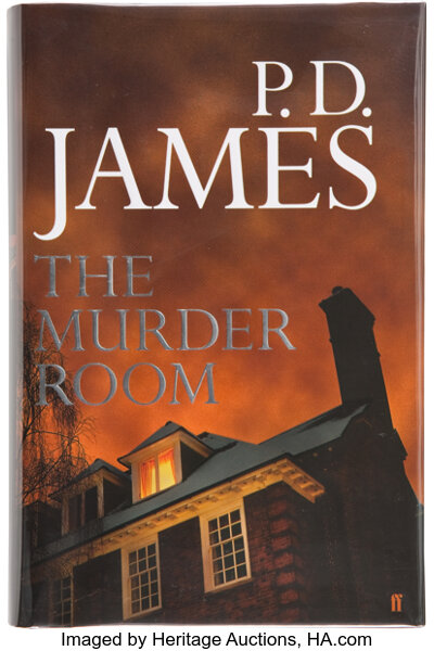 P D James The Murder Room London Faber And Faber 03 Lot Heritage Auctions