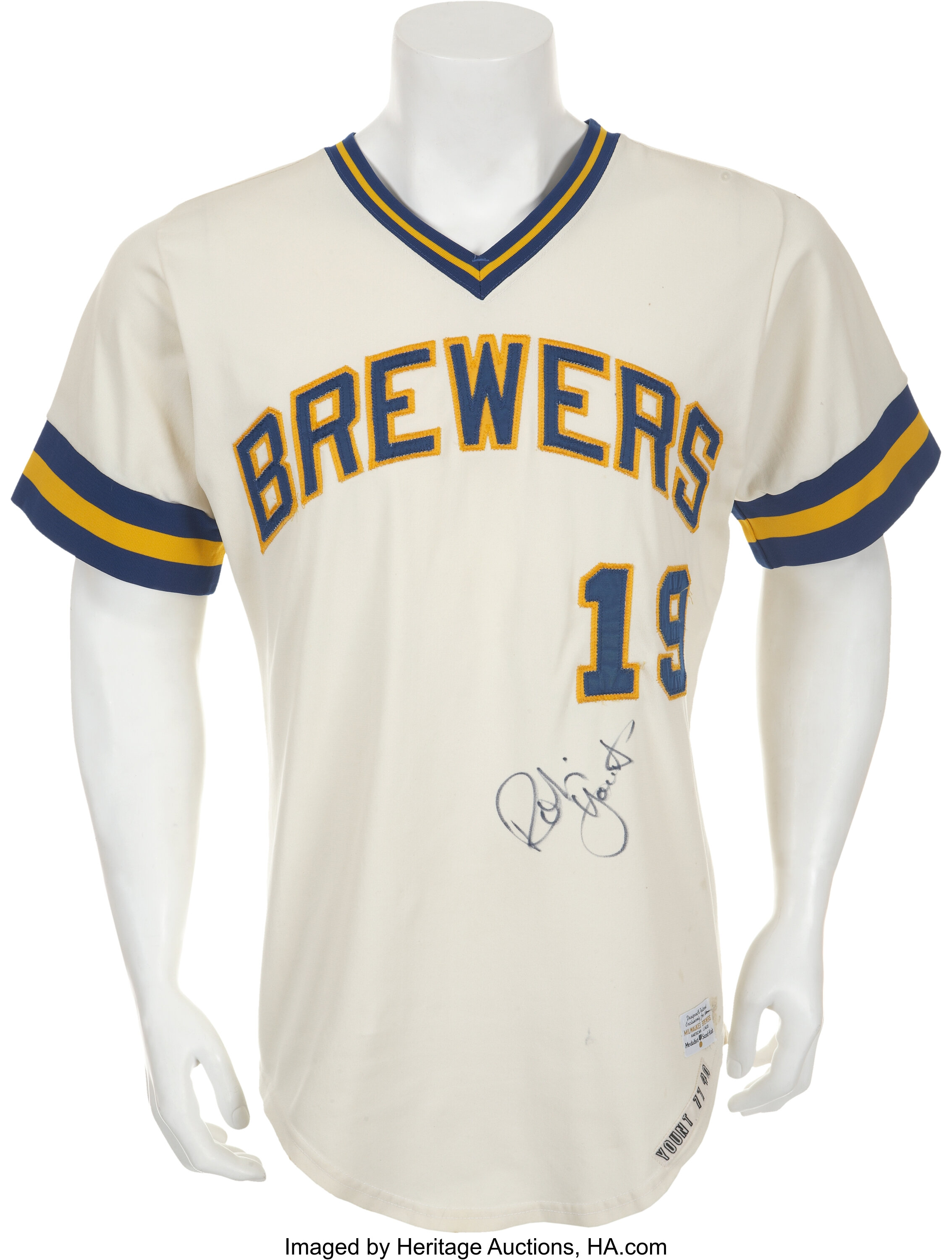 1970 Milwaukee Brewers Game Worn Jersey - Inaugural Season