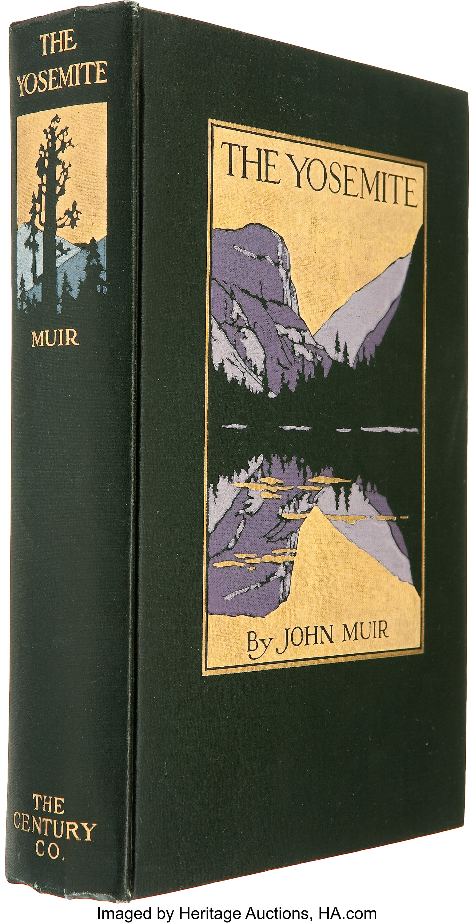 John Muir. The Yosemite. New York: The Century Co., 1912. First | Lot ...