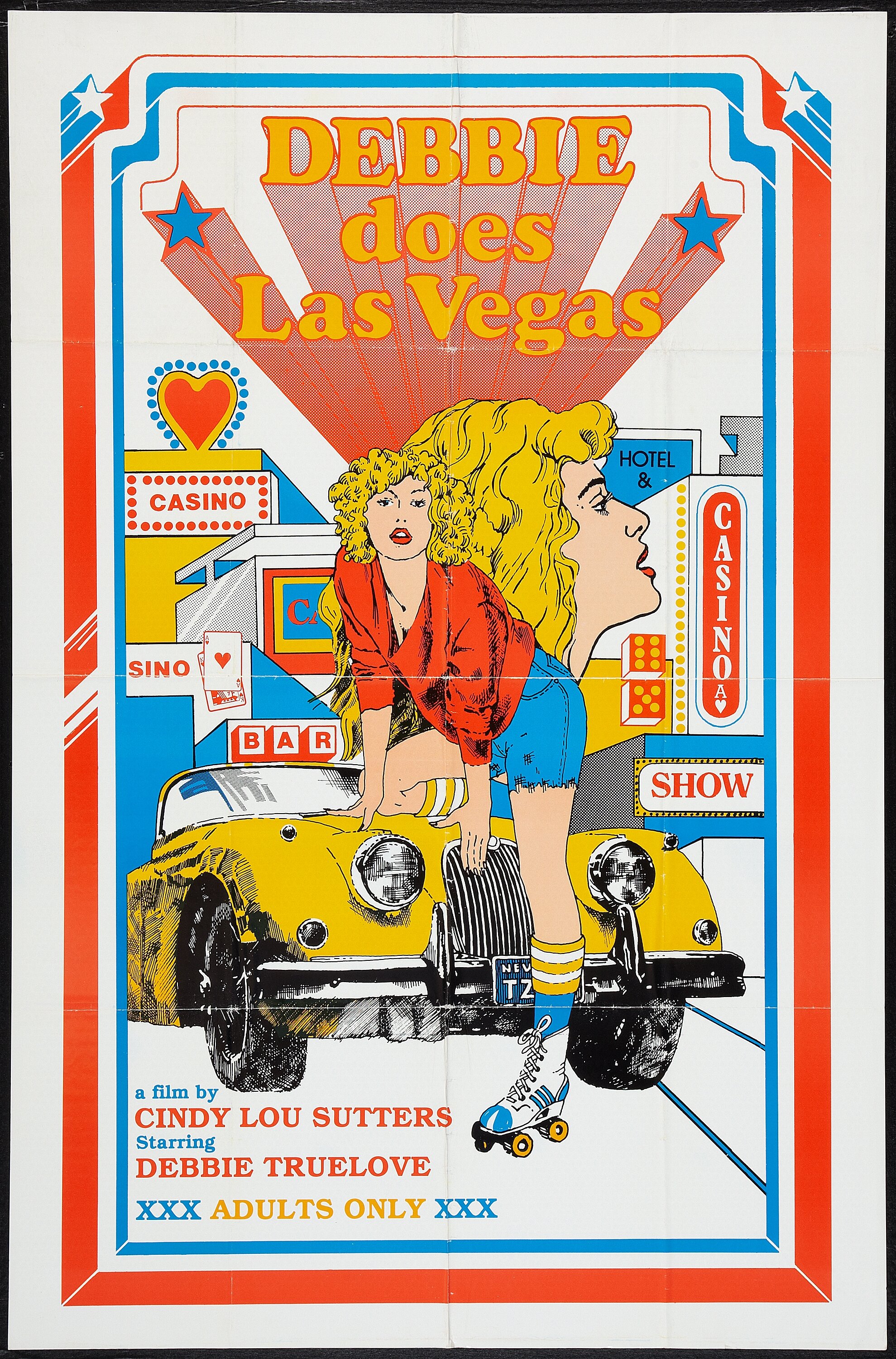 Debbie Does Las Vegas (Unknown, 1981). One Sheet (27