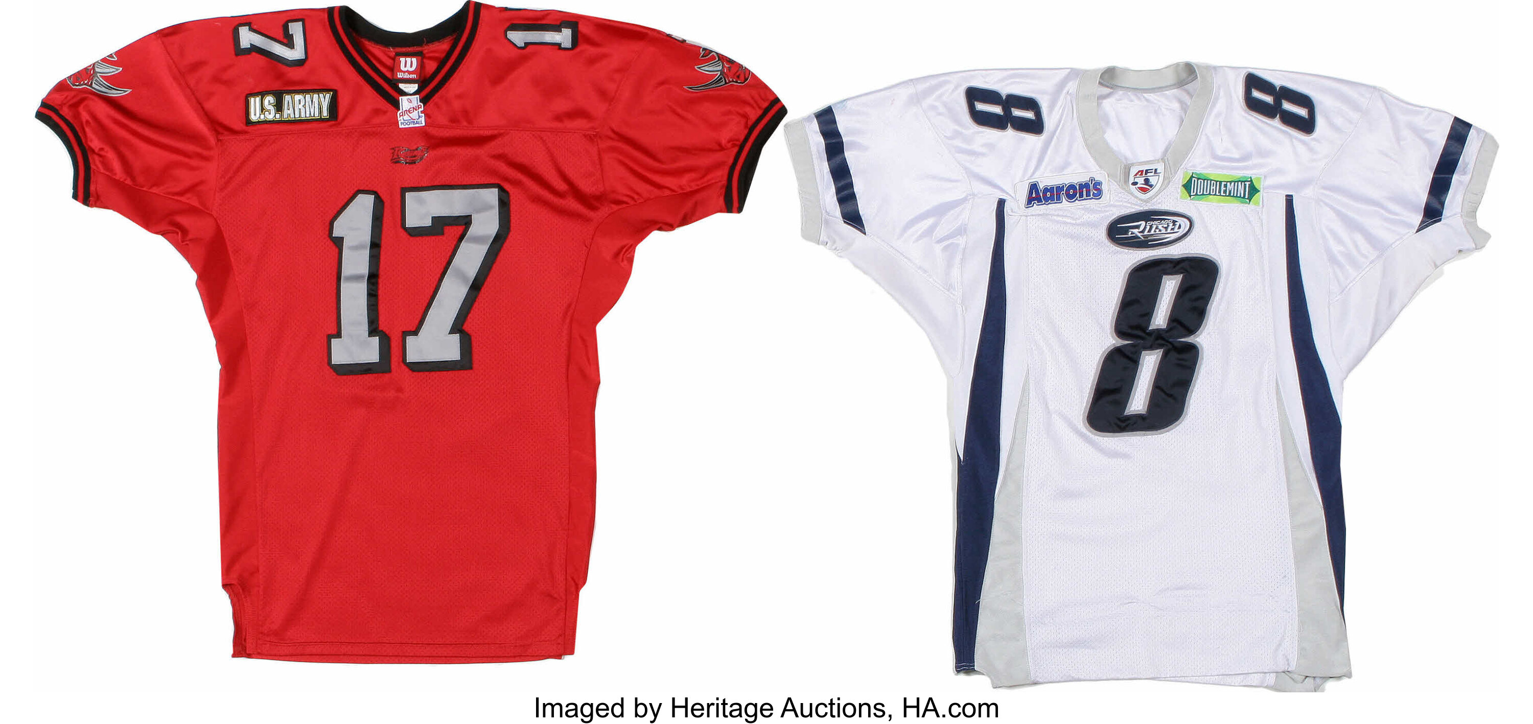 arena football league jerseys