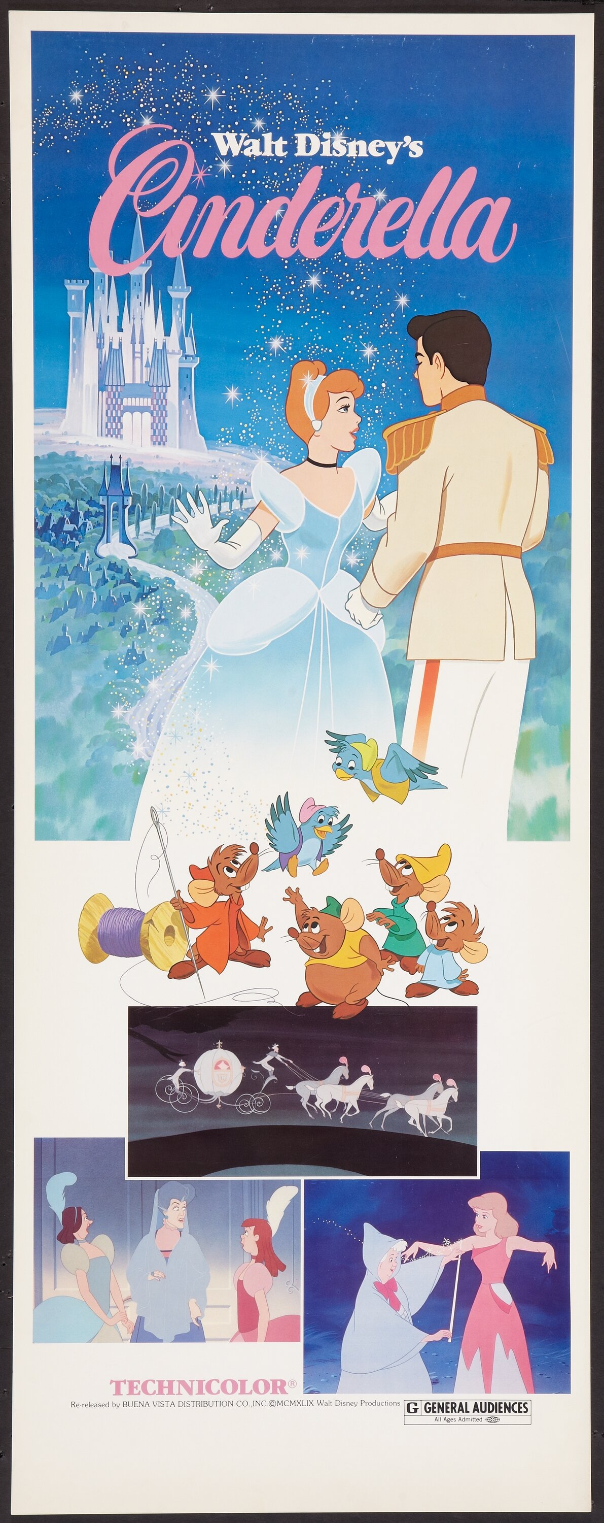 Cinderella (Buena Vista, R-1981). Insert (14