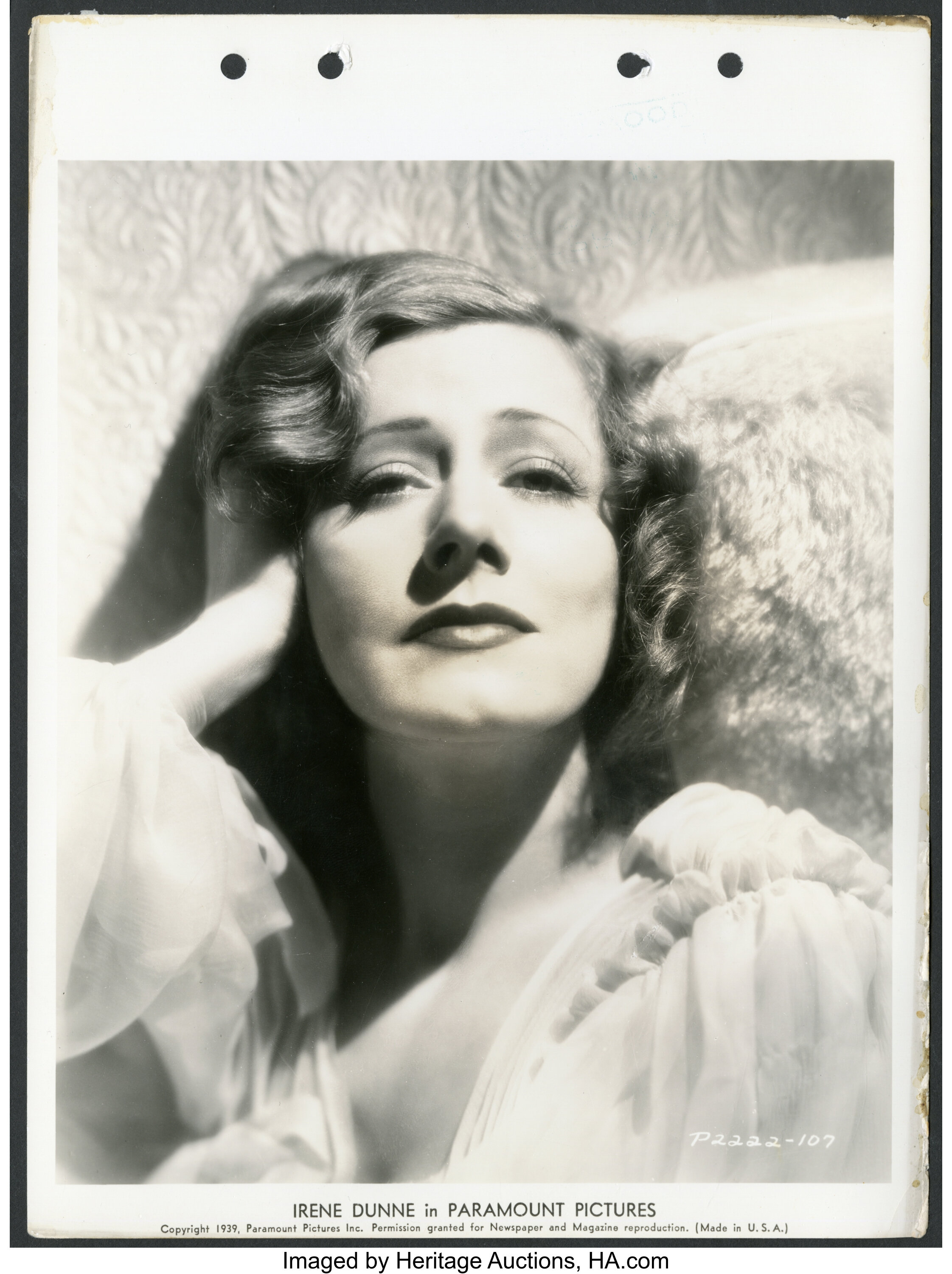 Irene Dunne (Paramount, 1939). Keybook Photos (7) (8