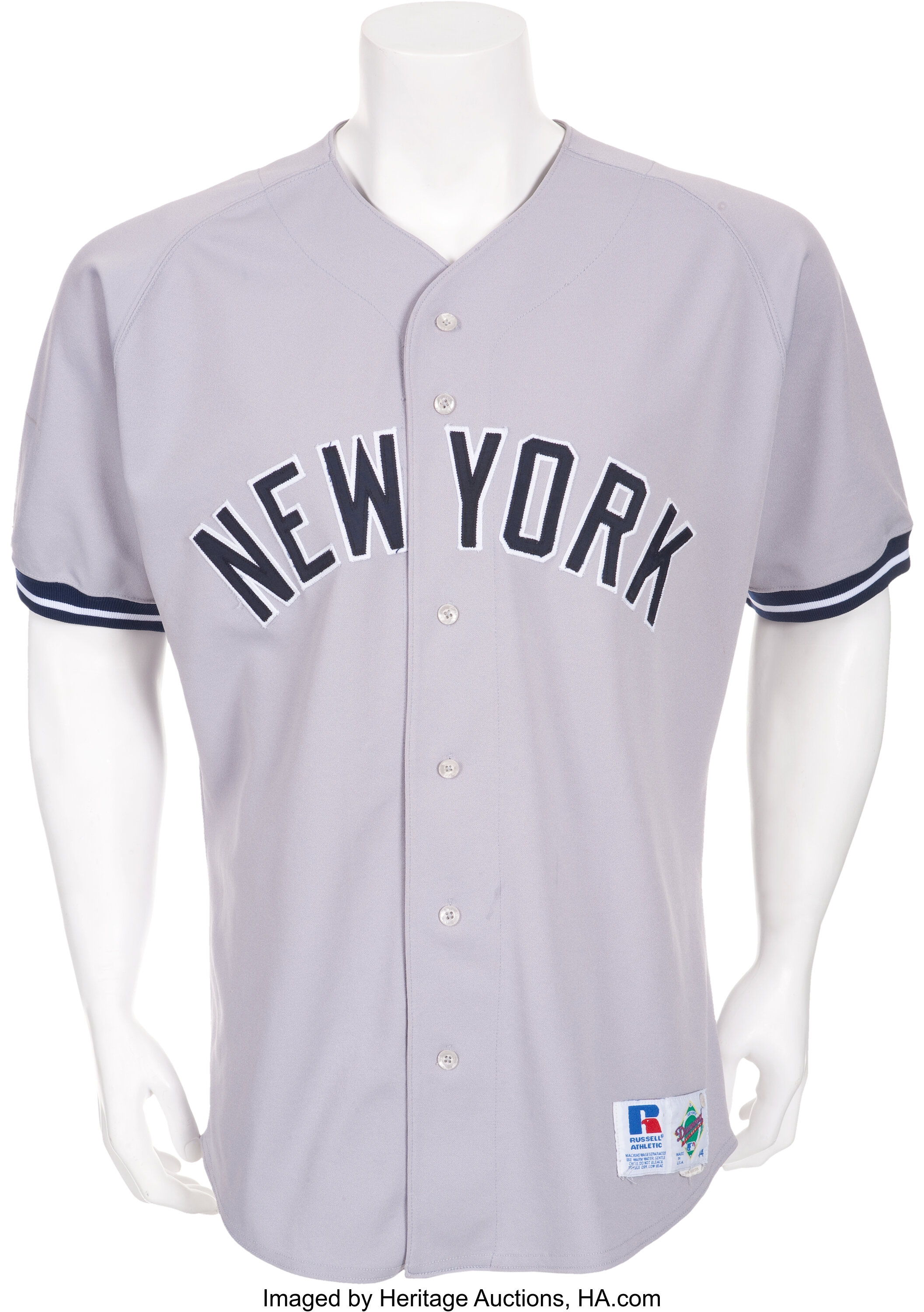 Don Mattingly Batting Practice Worn New York Yankees Jersey - COA 100% Team  - Memorabilia Expert