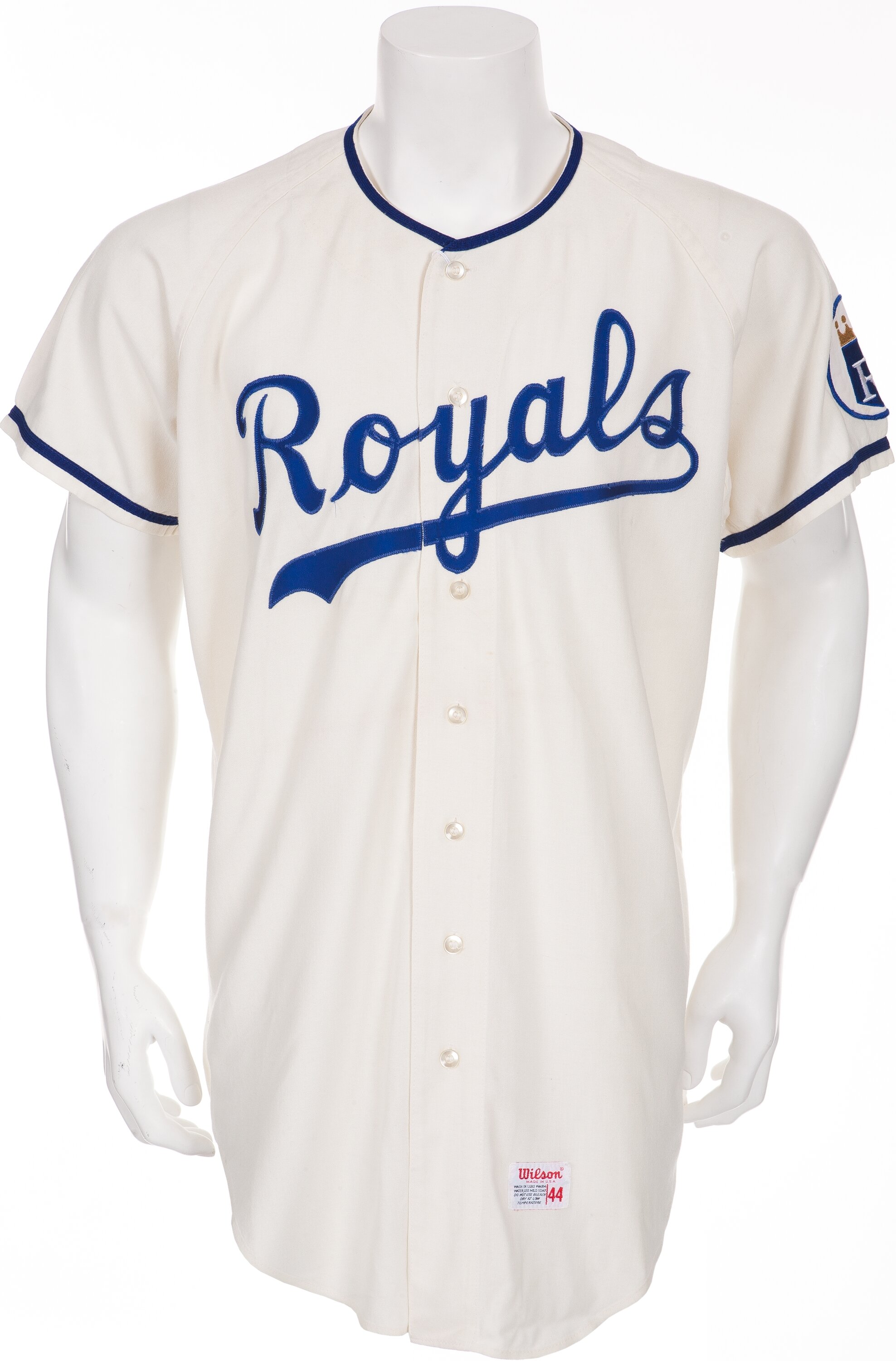 1970 Milwaukee Brewers Game Worn Jersey, Inaugural Season