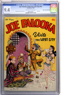 Joe Palooka Visits the Lost City #nn Mile High pedigree (Harvey, 1945) CGC NM 9.4 Off-white to white pages.