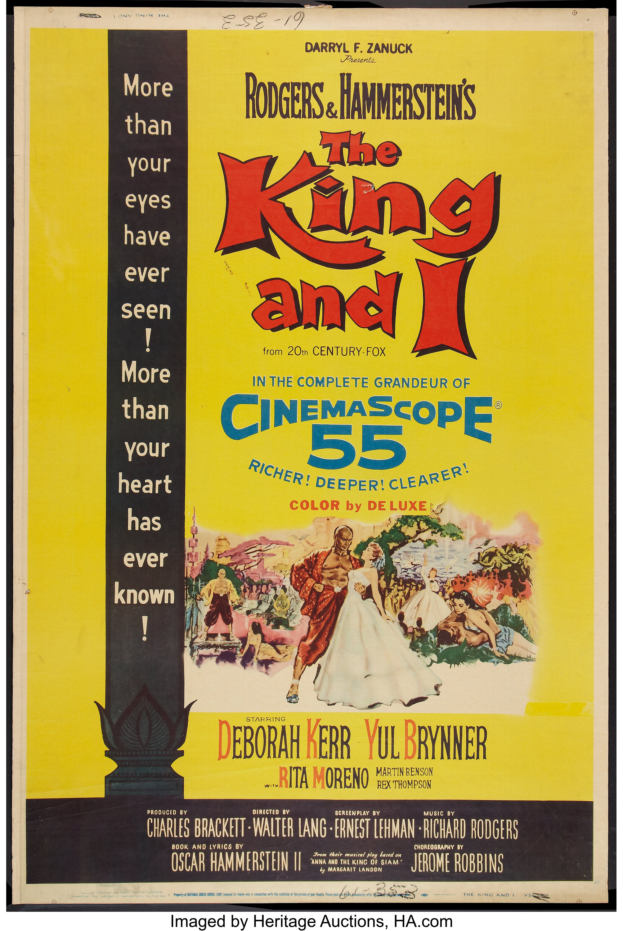 the king and i movie poster