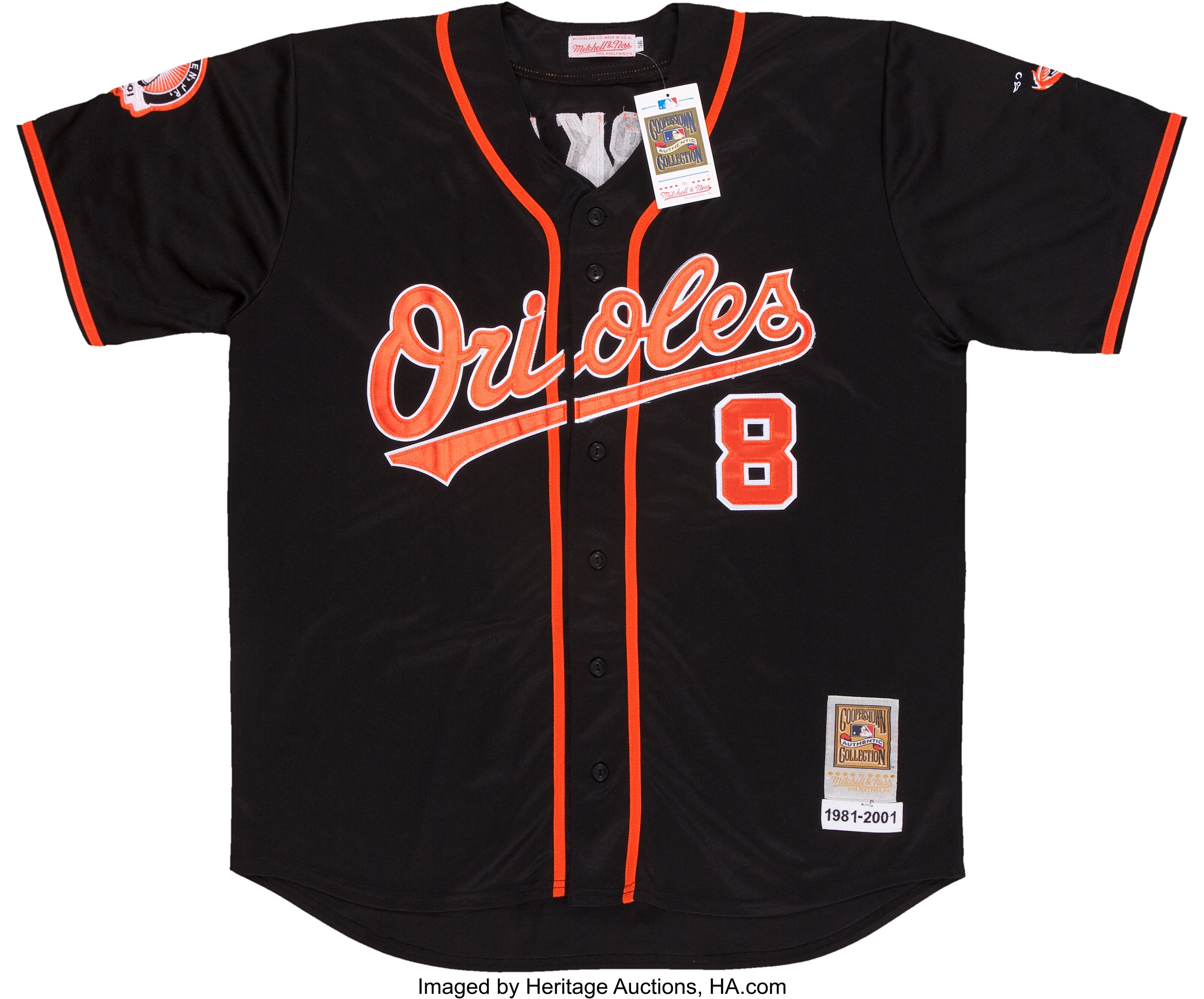 Cal Ripken Jr. Signed Jersey. Baseball Collectibles Uniforms, Lot  #42070