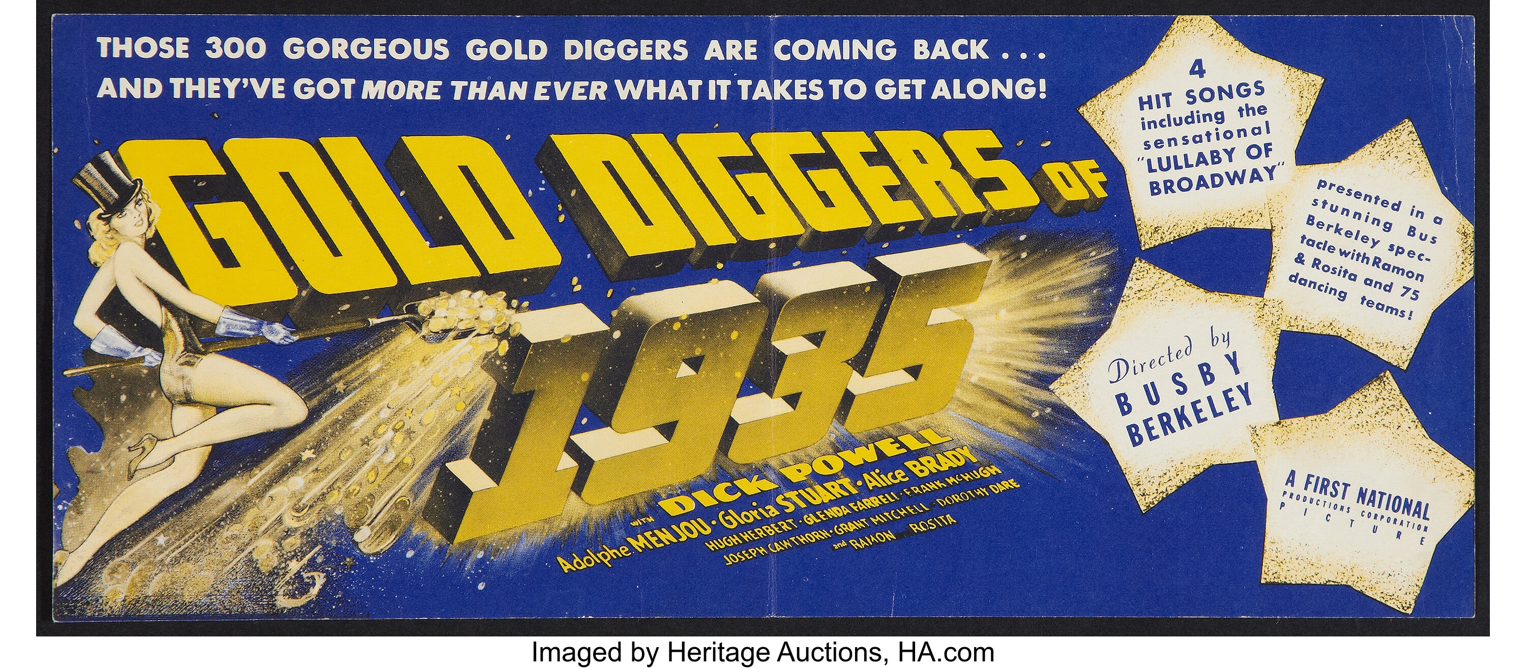 Gold Diggers of 1935, film by Berekley [1935]