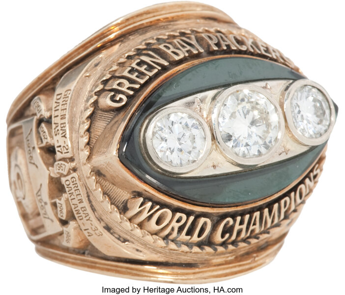 1968 Super Bowl II Green Bay Packers Jostens Salesman's Sample, Lot  #81327